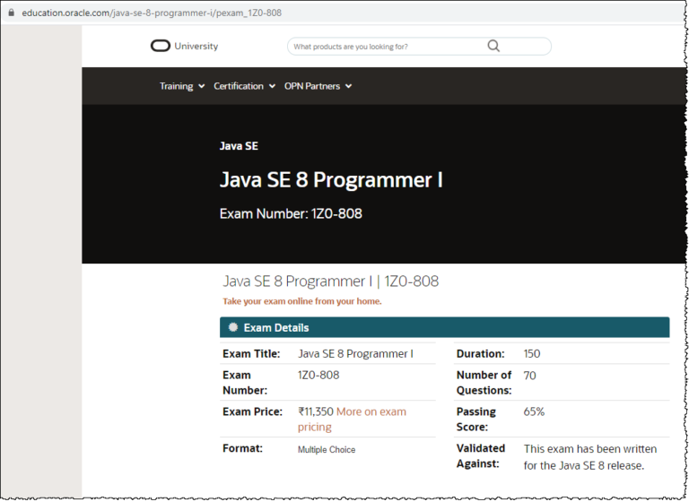 1Z0-819 Online Praxisprüfung